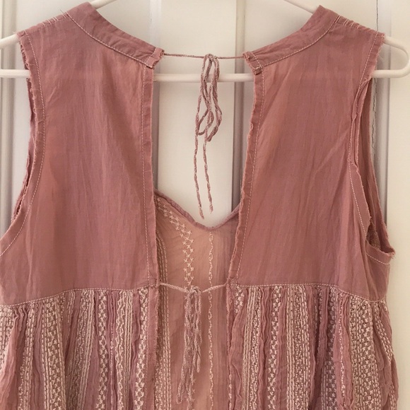 Vintage Free People Embroidered Blouse - Picture 3 of 6